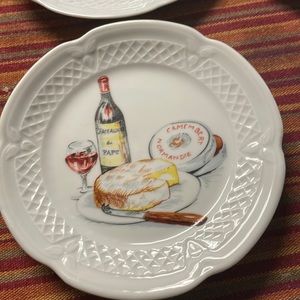 Sweet little snack plates…